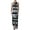 White, variant on Juniors' Printed Lace-Up Maxi Dress Black/White Tie-Dye S