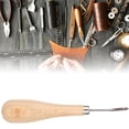 thumbnail image 3 of Comfortable Leather Awl, Convenient To Store Labor Saving Easy To Carry Leather Punch, Crafts Making Leather Craft Works For DIY Leather Craft, 3 of 8