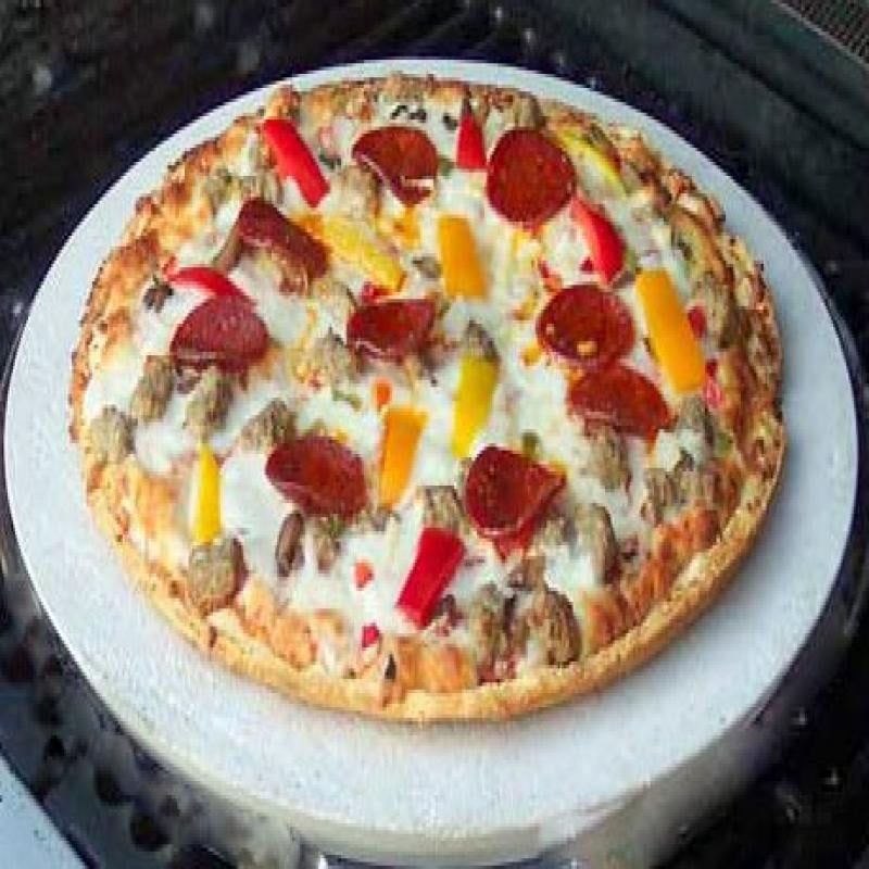 FibraMent-D Round Home Oven Pizza Baking Stone 19-Inch Round by