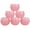Pink, variant on Beauticom 12 Jars 10G/10ML Round Oval Plastic Container Jars with Inner Liner and Lid (Blue)