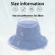 thumbnail image 2 of Sombrero de pescador vaquero de verano para hombre y mujer, con circunferencia de 56-58 cm, gorro de lavabo, gorro protector solar, parasol, 2 of 5