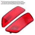 thumbnail image 3 of 2Pcs Rear Bumper Reflector Left/Right 57010720AC Fit for Dodge Journey AVP/Crew/Crossroad/GTRed Lens, 3 of 5