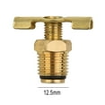 thumbnail image 1 of Air Compressor Tank 1/4" for Bsp Drain Valve/Tap/Drain Cock With T-Handle, 1 of 10