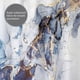 thumbnail image 3 of Juegos de baño de mármol con cortina de ducha, cortina de ducha de baño blanca dorada gris abstracta, cortina de ducha de mármol moderna, decoración de baño azul blanco gris, 3 of 5