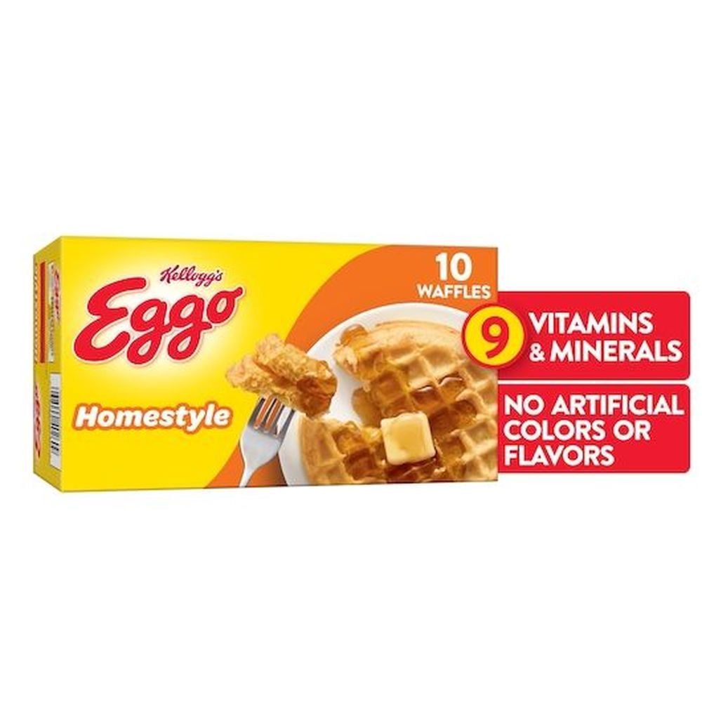 Kelloggs Eggo Homestyle Waffles, 12.3 Ounce -- 8 per case