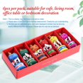 thumbnail image 4 of 6pcs Christmas Decoration Mini Carousel Horse Pendant Ornaments Pendant Wooden Xmas Children Favor Toy Festival New Year Gifts, 4 of 5