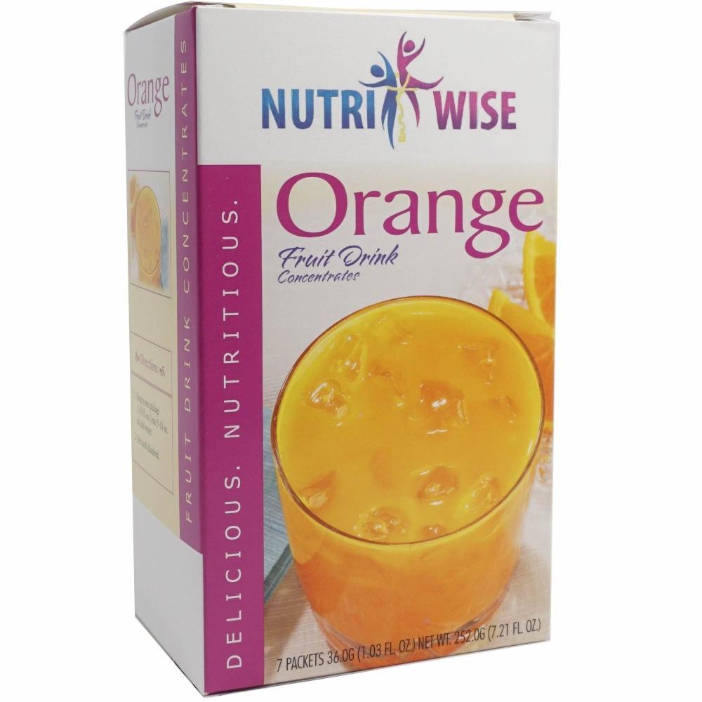 Diet Orange Liquid Protein Concentrate Drink (7/Box) Nutriwise