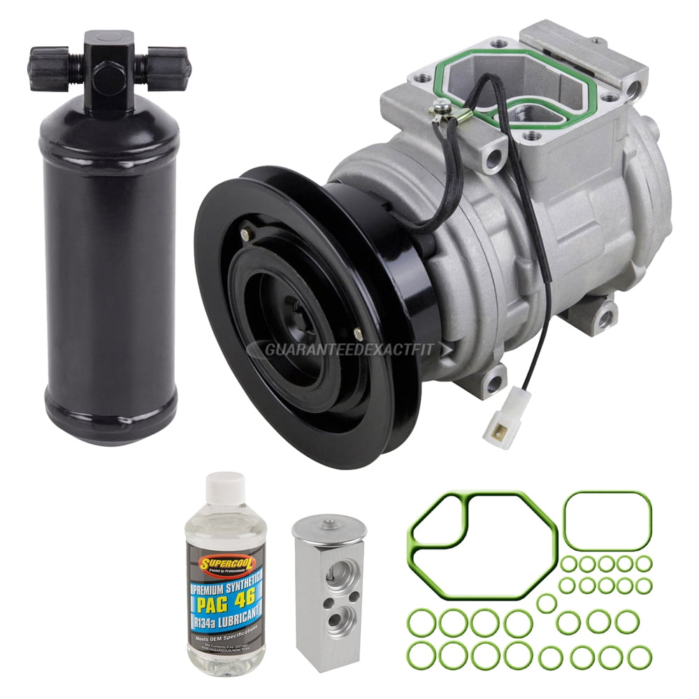For Toyota Land Cruiser 1990 1991 AC Compressor w/ A/C Repair Kit