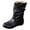 Black, variant on Stylish Women's Mid Calf Boots Effortless On Wear Versatile Everyday Footwear Comfortable Flat Heel Design Timeless Classic for All Day Use,Color:Grey,Size:6