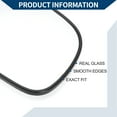 thumbnail image 3 of No.8790148060 Mirror Glass Replacement W/ Backing Plate for Lexus RX330 RX350 RX400h 2006-2009 for Toyota Tacoma 2005-2015 Right Side 1 Set, 3 of 6