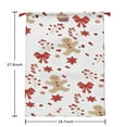 thumbnail image 5 of Christmas Bags Drawstring,Red Christmas Gingerbread Man Pattern Large Xmas Christmas Gift Bags,Reusable for Xmas and New Year Party Favors and Supplies,27.6" X 19.7", 5 of 5