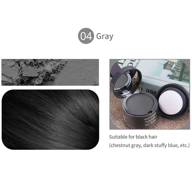 WIFKLSIIPG Natural Looking Hairline Enhancer Powder Instantly Enhance & Blend for A Fuller Seamless Look Longevity Formula for Subtle Volume Ideal for Everyday Wear & Special Occ