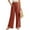 Vermilion, variant on Women's Wide Leg Pants Casual High Waisted Slacks Straight Pants Palazzo Trousers with Pockets