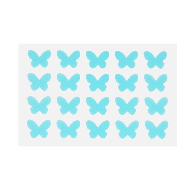 EZLIFE Parche para el acné con forma de mariposa de color PE con bolsa para el cuidado facial ✨y P3R3 US U2P6