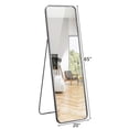 Ktaxon Multifunctional Floor Standing Wall Hanging Full Length Mirror