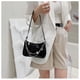 thumbnail image 4 of Sonducket Bolso de moda y versátil, bolsos compactos y portátiles para mujer, bolso de mano para axilas, regalos Envolturas para manijas de equipaje marrón, 4 of 6