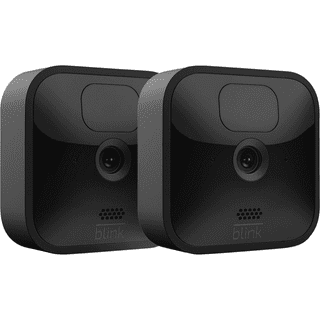 Blink Mini Indoor 1080p Wireless Security Camera (2-Pack) Black