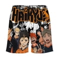 thumbnail image 3 of Haikyu!! Volleyball Mens Board Shorts Summer Swim Trunks Quick Dry Beach Swimwear Bathing Suit Swim Shorts with Compression Liner And Pockets, 3 of 7