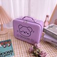thumbnail image 1 of Bolsa De Cosméticos Bolsa de cosméticos para mujer, bolsa de maquillaje con patrón de dibujos animados, bolsa de almacenamiento de viaje de gran capacidad Ndcxsfigh Para Estrenar, 1 of 6