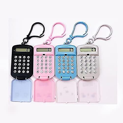 Calculadora de bolsillo Fong Sxbd de 4 piezas, calculadoras básicas, calculadora de 4 funciones, calculadoras pequeñas a granel, calculadora barata