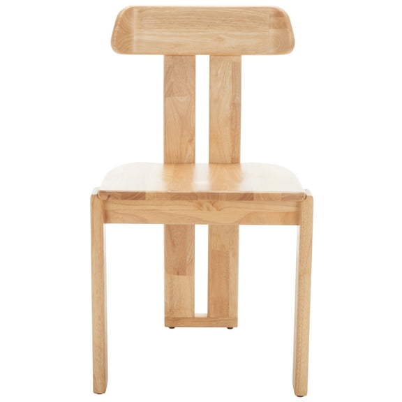 SAFAVIEH Cayde Modern Wood Dining Chair, Light Blond (18.5 in. W x 18.9 in. D x 31.9 in. H)