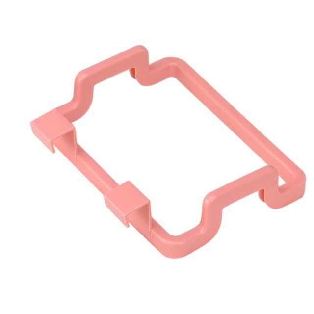 Towel Holder for Kitchen Cabinet Portable Kitchen Trash Bag Holder Cabinets Cloth Rack Towel Rack Garbage Bag Holder for Cabinet Portable Trash Bag Holder