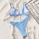 thumbnail image 4 of Traje de baño para mujer, bikini de playa dividido, informal, sin espalda, para mujer, traje de baño para mujer, conjuntos de bikini para mujer, trajes de baño de bikini para mujer, 4 of 5