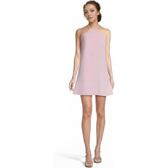 contemporary women's dresses Liquid Node Dress Women’s Designer Dress this flowy what to wear in barbados Backless Pink Satin Long Pick a Size:XL