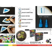 Tooli-Art Acrylic Paint Pens Assorted Multicolor Markers for Rock, Canvas, Mugs, and Most Surfaces Water-Based, Quick Drying Marker Set of 30