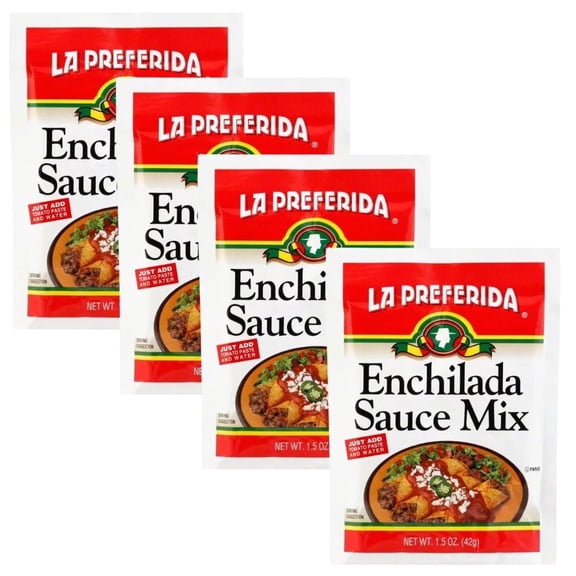 La Preferida Enchilada Sauce Mix 1.5 oz (Pack of 4)