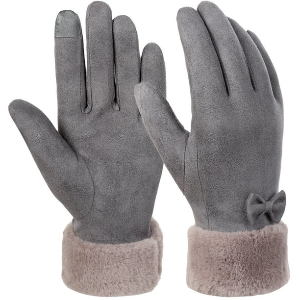 Fitbest Vbiger Warm Winter Gloves Touch Screen Gloves Thickened Cold