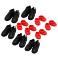 thumbnail image 3 of 10 pares de accesorios de muñecas zapatos de muñecas en miniatura Suministros de muñecas suministros, 3 of 5