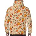 thumbnail image 3 of Bingfone Fall Autumn Men's Drawstring Hoodie Long Sleeve Pocket Sweatshirts-Medium, 3 of 6