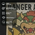 thumbnail image 4 of Men's Nintendo Mario Kart Bowser Danger Ahead Please Take One Graphic Tee Black 5X Large, 4 of 9