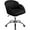 Black, variant on Desk Chair Velvet Office Chair with Wheels Tufted Vanity Chair Fabric Task Swivel Armchair for Bedroom Living Room