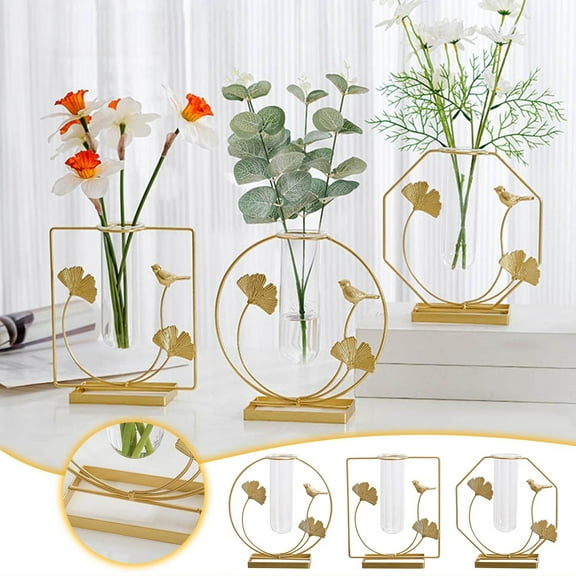 HBBKVI Home Decorations Living Room Tabletop Flower Arrangements Dining Table Artificial Flowers Simulated Flower Vases and Sense Of Room Decor Desk Decor