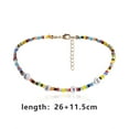 thumbnail image 4 of Hearth & Gear Rice Bead Necklace Set Trade Personality Jewelry Fashion Double Layer Letters Tennis Necklace Large Necklace Women Necklace Set Laye Necklaces for Women Fashion Necklace for Women Pearl, 4 of 5