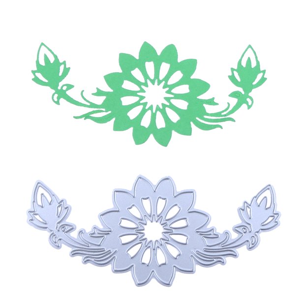 Brote de flor larga DIY álbum de recortes de Metal artesanía bordado troquelado-142015 Likrtyny decoración de arte