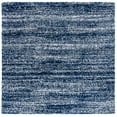 thumbnail image 5 of SAFAVIEH Hudson Shag Jaden Striped Area Rug, Navy/Ivory, 4' x 6', 5 of 5