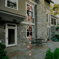 thumbnail image 4 of Rain Chain Circular Wind Chime Rain Chain for Gutter Decorative Rainwater Collection Chain with Bells, 4 of 5