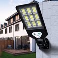 thumbnail image 4 of Lámpara de pared con energía solar COB LED de jardín al aire libre con sensor de movimiento PIR impermeable Likrtyny Para estrenar, 4 of 8