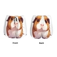 thumbnail image 3 of Balery Cartoon Guinea Pig Pantalones cortos deportivos para mujer con forro y dos bolsillos, elásticos, para entrenamiento, gimnasio, yoga-Medium, 3 of 7