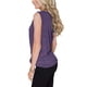 thumbnail image 2 of Camisetas sin mangas con cuello en V y botones para mujer, camisas básicas informales de verano sin mangas, camisola con tiras en la parte delantera, Purple-XL BANYUO Electrónica, 2 of 4