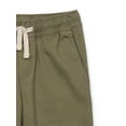 thumbnail image 3 of Wonder Nation Boys Stretch Twill Pull On Pants, Sizes XS-XXL & Husky, 3 of 3