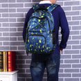 thumbnail image 3 of Mochila con ruedas para niños Mochila escolar con ruedas creativa de gran capacidad de 6 ruedas, 3 of 5