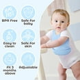 thumbnail image 3 of 6Pcs Cute Silicone Baby Bibs for Babies & Toddlers Waterproof, Soft,BPA Free (10-72 Months,Unisex), 3 of 7