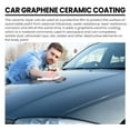 thumbnail image 5 of Graphene Ceramic Coating for Cars, 70ml Long-Lasting Protection Coating with 12H Hardness, Ultra High Gloss & Extremely Hydrophobic, Resists Water, Abrasion & Dirt, Ideal for Car Detailing, 5 of 8
