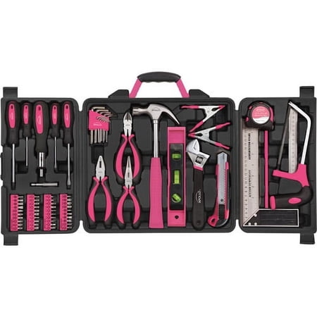 UPC: 0884540008838 | Apollo Precision Tools DT0204P 71-Piece Household Tool Kit  Pink