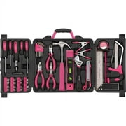 Apollo Tools 71-Piece Household Tool Kit, Pink