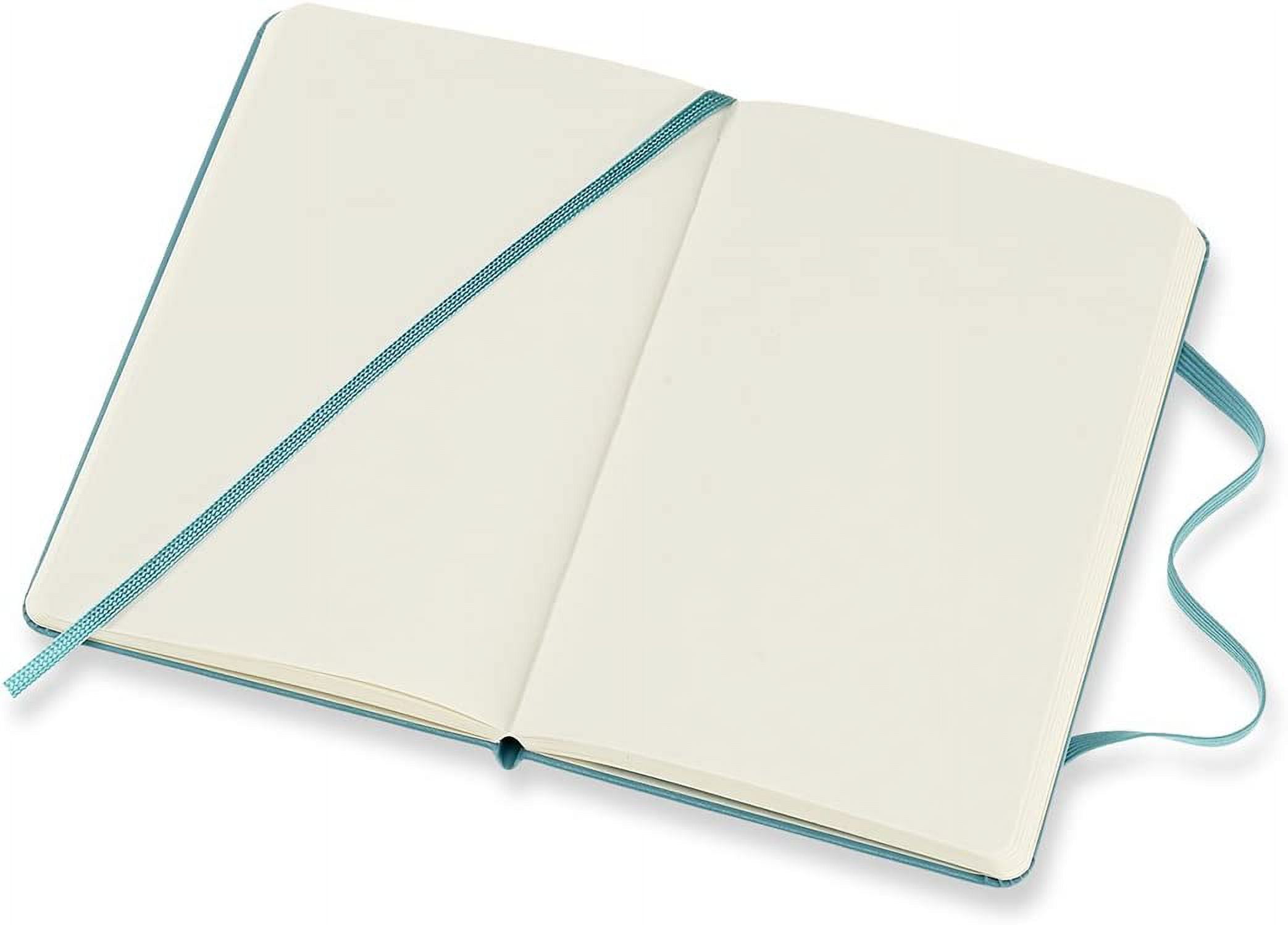 Moleskine Classic Notebook, Pocket, Plain, Blue Reef, Hard Cover (3.5 X 5.5) (Other)